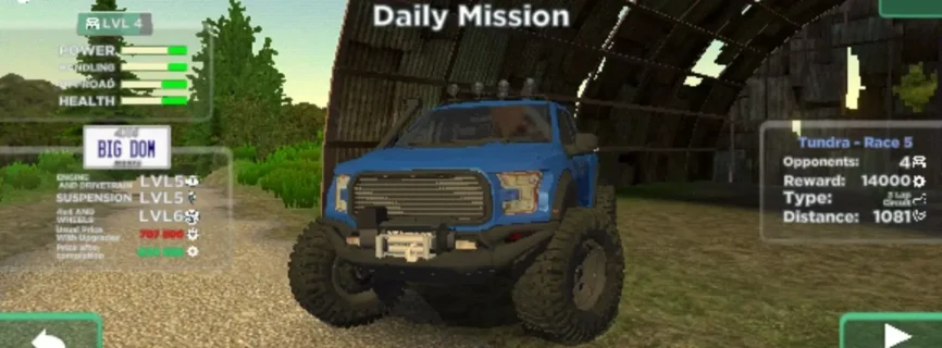 4×4 Mania: SUV Racing v4.32.22 MOD APK [Unlimited Money] Download